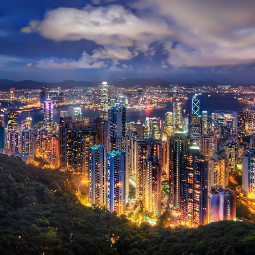 Hong Kong skyline